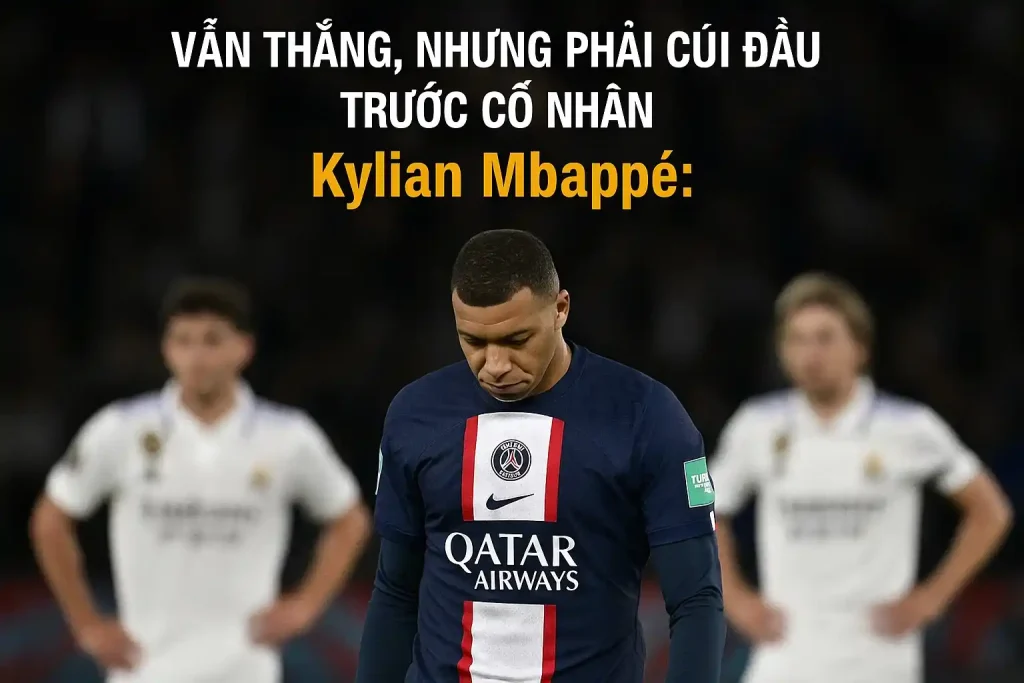 Kylian Mbappe: Vẫn thắng, nhưng phải cúi đầu trước cố nhân
